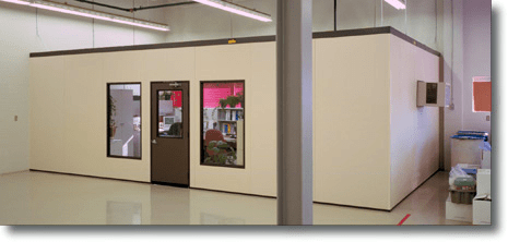 Engineering Office with Larger Surveillance Windows