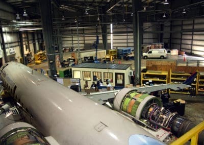 Aviation Hangar Inventory Control Rooms