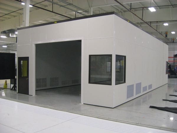 Fabrication Room with Custom Ventilation Grilles