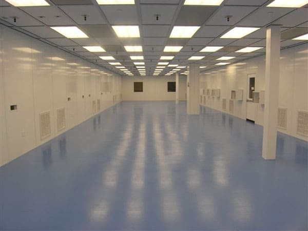 Interior of Modular Cleanroom