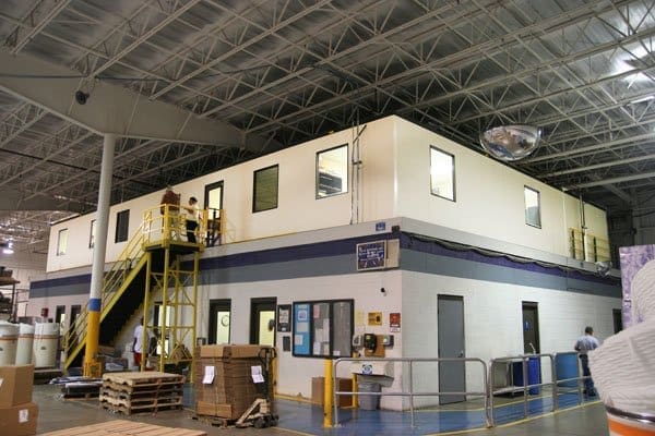 Office Complex Erected on Existing Masonry Structure