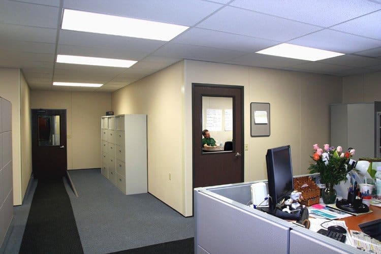 Interior View of Plant Office Complex