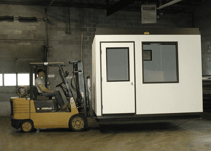8’x10′ Forkliftable Office
