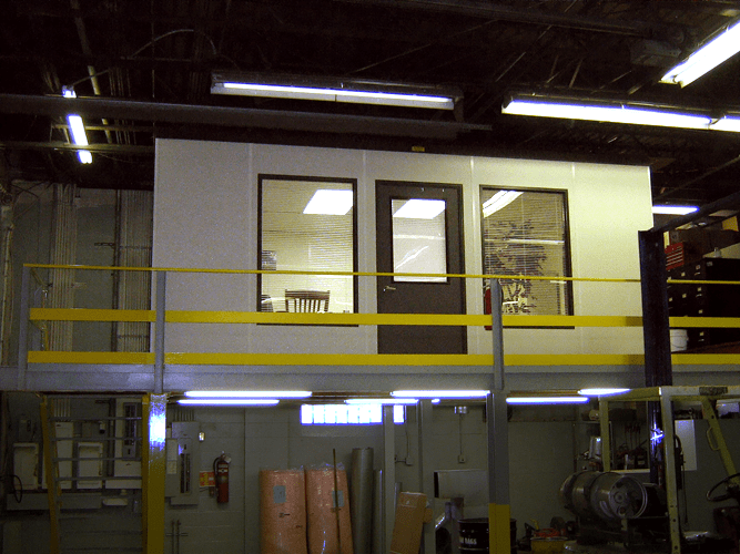 Managers Office on Mezzanine