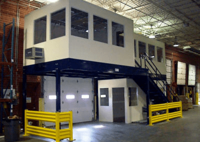 Mezzanine Offices above Receiving Door