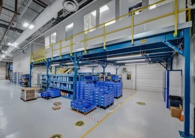 Modular Laboratory on Mezzanine