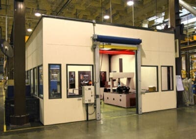 CMM Room with High Speed Roll-Up Doors