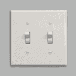 2-gang light switch